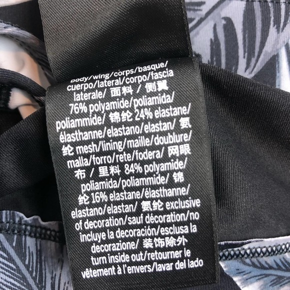 Victoria’s Secret Pink Sports Bra Set of 2 Ultimate Floral Tropical Print Size M - Picture 8 of 10